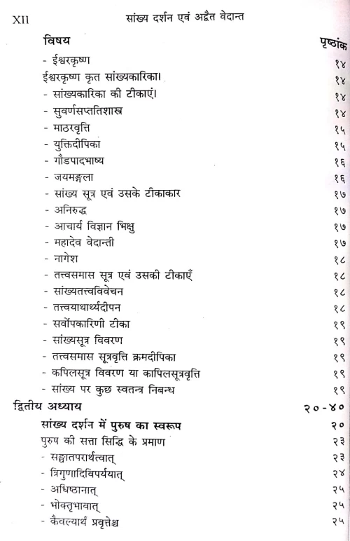 Sankhya Darsana Evam Advaita Vedanta